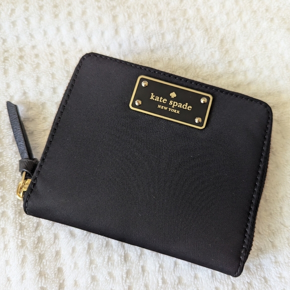 kate spade Handbags - Kate Spade New York Wallet Black Darcy Darci Wilson Road Zip Around Billfold